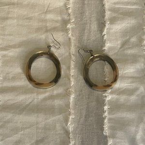 Noonday Cow Horn Earrings